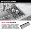 25&rdquo; Stainless Steel Workstation Kitchen Sink Drop-In Undermount Single Bowl with WorkFlow&trade; Ledge and Accessories